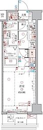 CREVISTA綾瀬2 1Kの間取図画像