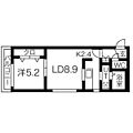 アルス平岸3階5.4万円