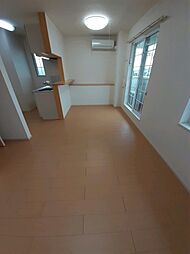 リヴェールV 206 2階1LDKのリビング/ダイニング