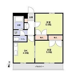 巌根駅 4.5万円