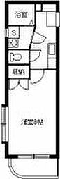 クリオコート 1Kの間取図画像