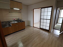 冬築タウン　A棟 201 2階3DKのリビング/ダイニング