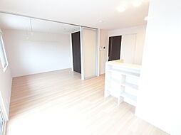 東武桐生線 阿左美駅 徒歩32分の賃貸アパート 1階2LDKのリビング/ダイニング