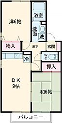 間取図画像 2DK