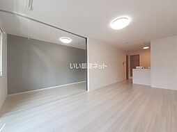 JR山陽本線 福山駅 バス5分 霞銀座(中国)下車 徒歩1分の賃貸アパート 3階1LDKのリビング/ダイニング