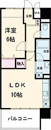 エトワールフィラント 4階1LDKの間取り