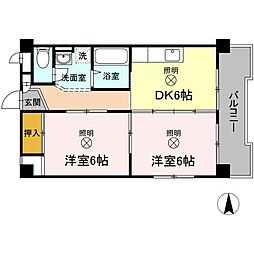 間取図画像 2DK