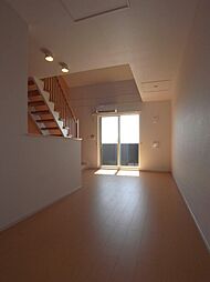 サン・コテージュＢ 101 1階2LDKのリビング/ダイニング