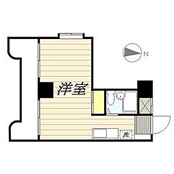 メゾン・ド・アージュ ワンルームの間取図画像
