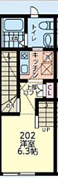 コンフォート八王子 ワンルームの間取図画像