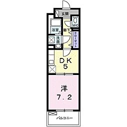 間取図画像 1DK