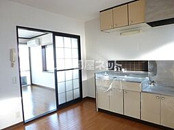 清雅 201 2階2DKのリビング/ダイニング