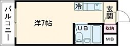 間取図画像 ワンルーム