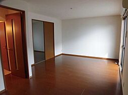 メルベーユ富の原　A棟 105 1階1LDKのリビング/ダイニング