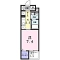 クオーレメグ4階7.1万円