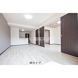 プレステージ坂本 101 1階2LDKのリビング/ダイニング