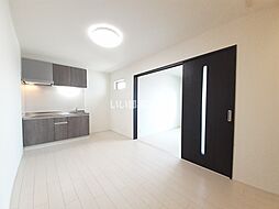 ポプラーレ狭山II 201 2階1LDKのリビング/ダイニング