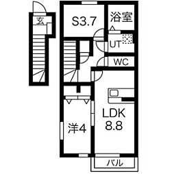 間取図画像 1SLDK