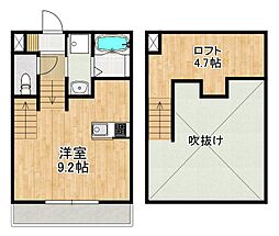 MODERN PALAZZO 諫早Canta 1階1SKの間取り
