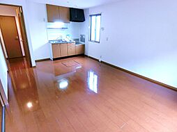 JR仙山線 東北福祉大前駅 4.4kmの賃貸アパート 1階2LDKのリビング/ダイニング