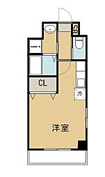 MK3宮崎駅前通り ワンルームの間取図画像