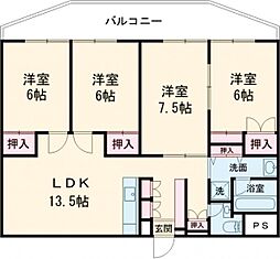間取図画像 4LDK