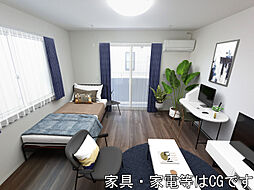 JR高崎線 高崎駅 徒歩16分の賃貸アパート 1階1Kのリビング/ダイニング