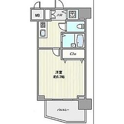 フェニックス西新宿弐番館 1Kの間取図画像