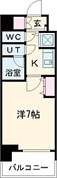 SOLTERRACEOSAKAEASTGATE 1Kの間取図画像