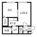 NOAH平岸4階4.6万円