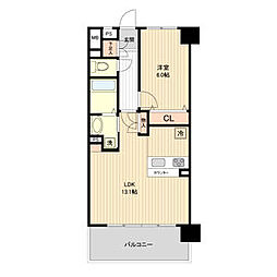 シエナ仙台3 1LDKの間取図画像