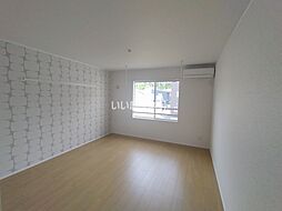 ボヌールテラス 206 2階1Kのリビング/ダイニング