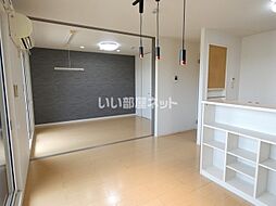 リビングタウン常盤公園II 202 2階2DKのリビング/ダイニング