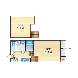 ATTA HOUSE 1階1SKの間取り