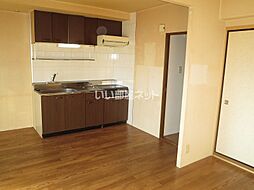 ノース・ベル 4D 4階3DKのリビング/ダイニング