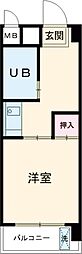 HAL井上ビル 1Kの間取図画像