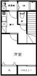 ko-kin.HOUSE IMARI 2階1Kの間取り