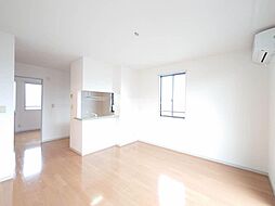 JR陸羽東線 古川駅 バス40分 町裏下車 徒歩3分の賃貸アパート 2階2LDKのリビング/ダイニング