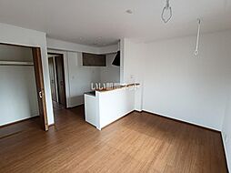 Le・ciel　II 102 1階ワンルームのリビング/ダイニング