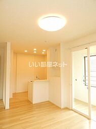 フェア　レジデンス 201 2階1Kのリビング/ダイニング