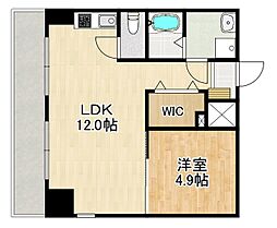 MODERN PALAZZO 諫早駅前 2階1LDKの間取り
