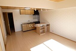 マンション　杏明館 314 3階2LDKのリビング/ダイニング