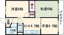 間取図画像 3DK