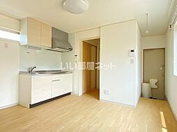 モンステラ 103 1階ワンルームのリビング/ダイニング