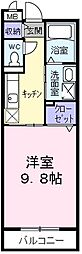 間取図画像 1K