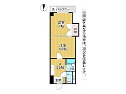 ロイヤルグランデ120 2Kの間取図画像