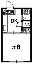 間取図画像 1DK