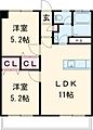千本杉コーポ4階4.3万円
