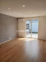 蒲郡市清田町　戸建て賃貸 E 1階3LDKのリビング/ダイニング