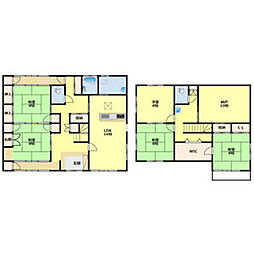 高岡本町戸建て 1階5SLDKの間取り